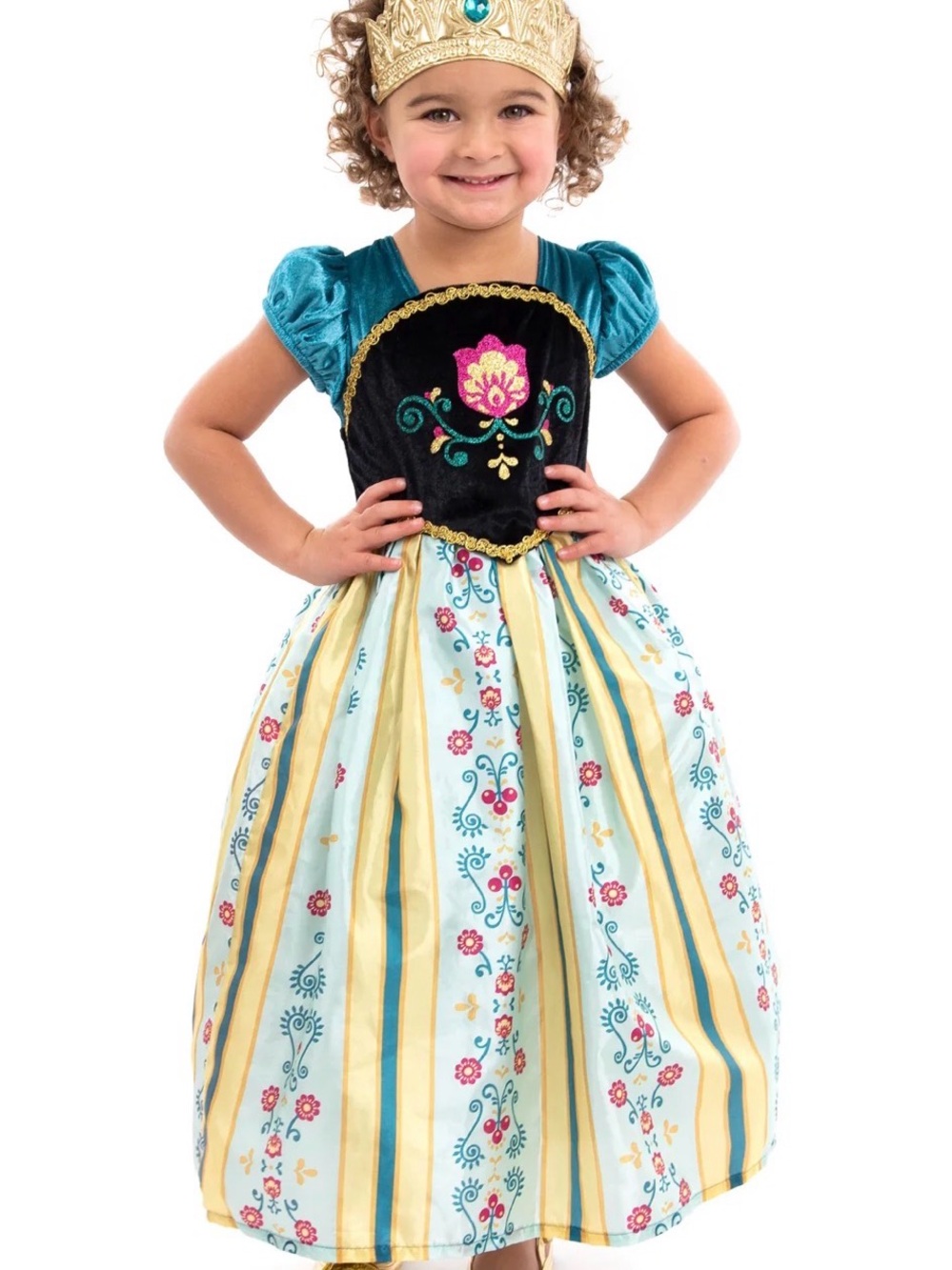 Little Adventures Anna Coronation Dress S(1-3Y)